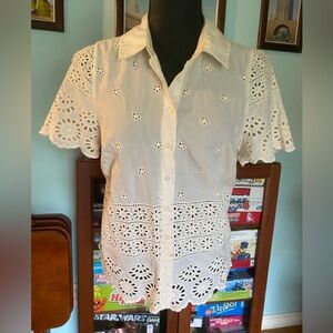 ModCloth button up shirt, size medium